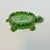 Dark Green 1970s Vintage Americana Folk Art Coastal Ceramic Turtle Soap Dish. For Sale - Image 8 of 11