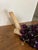 1960s Lovely Vintage Mid-Century Modern Royal Purple Lucite Acrylic Grape Cluster Centerpiece For Sale - Image 5 of 12