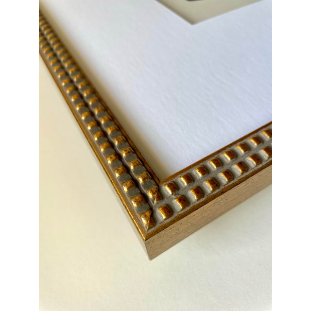 Contemporary 2025 "Triplicare No. 4" Contemporary Abstract Painting on Cotton Paper by Artist r.k. Red For Sale - Image 3 of 3