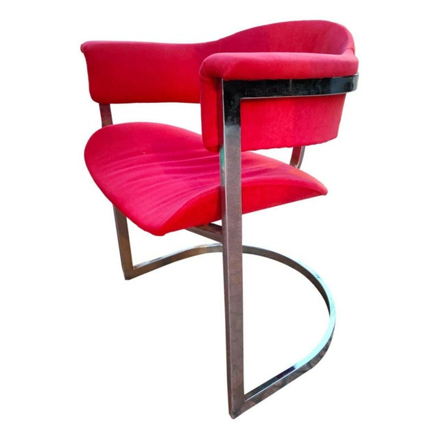 Mario Sabot Armchairs by Vittorio Introini for Mario Sabot, 1970s, Set of 4 For Sale - Image 4 of 10