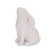 2020s Blush Glitter Bunny Figurine (Set of 2) For Sale - Image 5 of 5