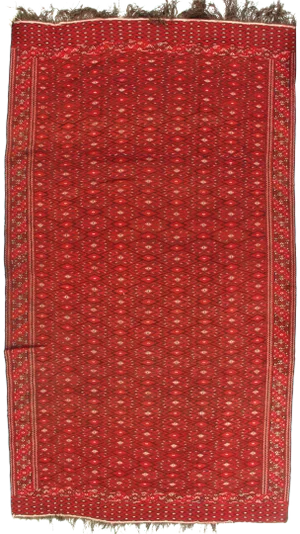 Persian Pasargad Ny Yamoud Sumak Weave Rug - 7'1" X 12'6"