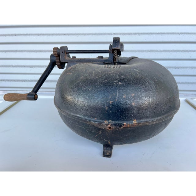 Black Early 20th Century Industrial Cast Iron Dairy Farm Milk Tester - Sculptural Artifact For Sale - Image 8 of 12