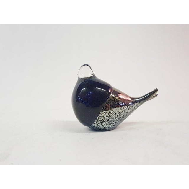 1980s Glass Bird attributed to Art Glass Team, Finland, 1980s For Sale - Image 5 of 13