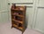 Wood Arts & Crafts Bookcase with Carved Gallery, 1920 For Sale - Image 7 of 8