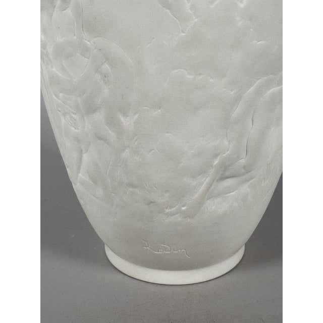 Ceramic Auguste Rodin (1840-1917) for the Sèvres Porcelain Manufactory: Vase "Saigon, the Centaurs" For Sale - Image 7 of 8