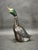 Vintage French Hand Painted Cast Brass Duck Sculpture, 1960s For Sale - Image 4 of 9