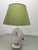 Pigeon-Shaped Porcelain Lamp with Fabric Lampshade, 1970s For Sale - Image 14 of 18