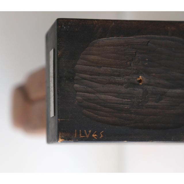 Finnish Lynx Sculpture by W. Hynninen Mid-Century For Sale - Image 11 of 11