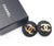 Contemporary 1990s Chanel Rare Classic Black Quilted Gold CC Large Clip on Earrings, A Pair For Sale - Image 3 of 4