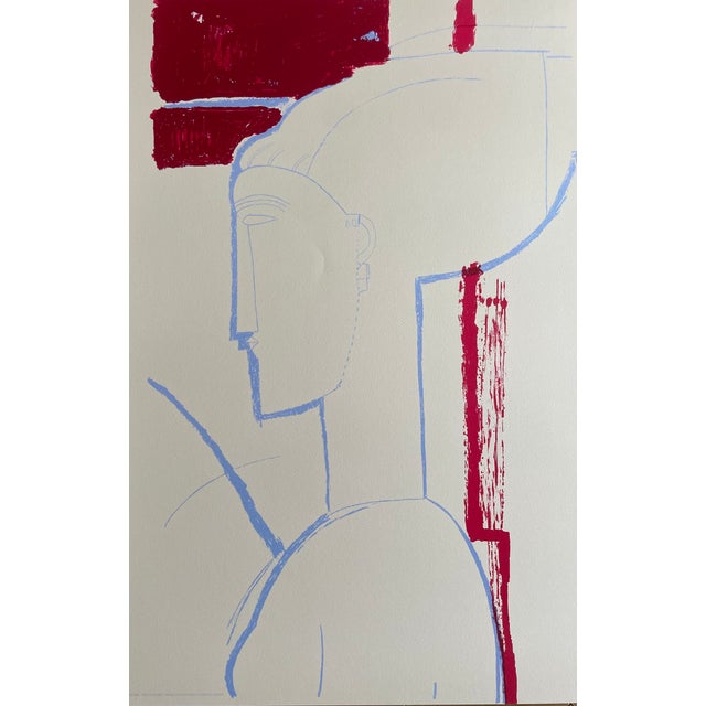 Amedeo Modigliani, Sculptural Head, 2000s, Paper For Sale - Image 6 of 6