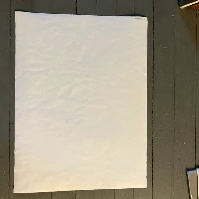 Contemporary Original E.J. Hartmann Abstract Portrait Painting Signed For Sale - Image 4 of 4