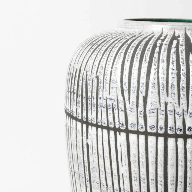 Mid-Century Fat Lava Vase from Scheurich, 1960s For Sale - Image 6 of 7