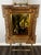 Realism Late 20th Century Biedermiere Style Framed Reproduction Painting of “Game of Chess” by German Artist Carl Herpfer For Sale - Image 3 of 12