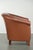 English Cowhide Leather Club Armchair For Sale - Image 3 of 14
