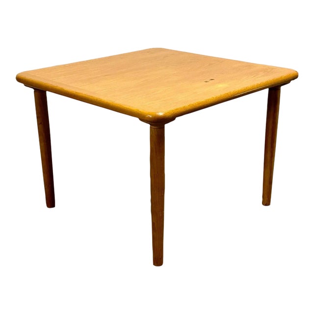 Knoll American Mid-Century Modern Square Card, Game / Breakfast Table, American For Sale