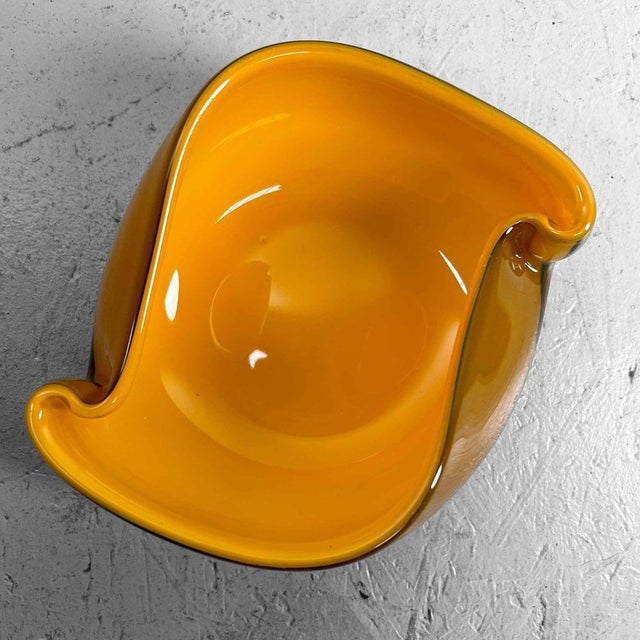 Mid-Century Japanese Opaline Glass Bowl, 1970s For Sale - Image 4 of 14