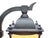 Metal 1910s Outdoor Exterior Porch Light Wall Sconce in Cast Iron With Frosted Glass Cylinder Shade and Black Enamel Paint Mission Spanish For Sale - Image 7 of 11