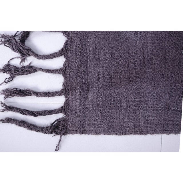 Vintage Antique Hemp Runner, 1960 For Sale - Image 3 of 18