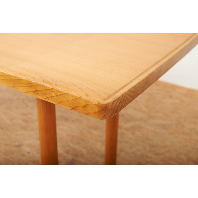 Dining Table with Frame and Top in Softwood For Sale - Image 4 of 12