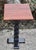 Transitional Ethan Allen Wood Table 1990s Two Tone Geometric Pedestal Accent Side End For Sale - Image 3 of 10