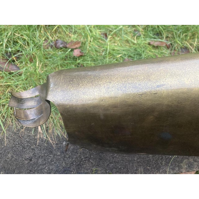Large Handmade Ram Sculpture in Brass, 1970s For Sale - Image 13 of 18