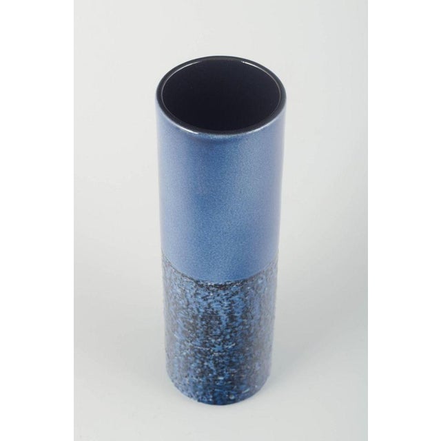 Ingrid Atterberg for Upsala-Ekeby Ceramic vase, model 2458, 1960s. Elegant, slender stoneware vase with a two-part glaze –...