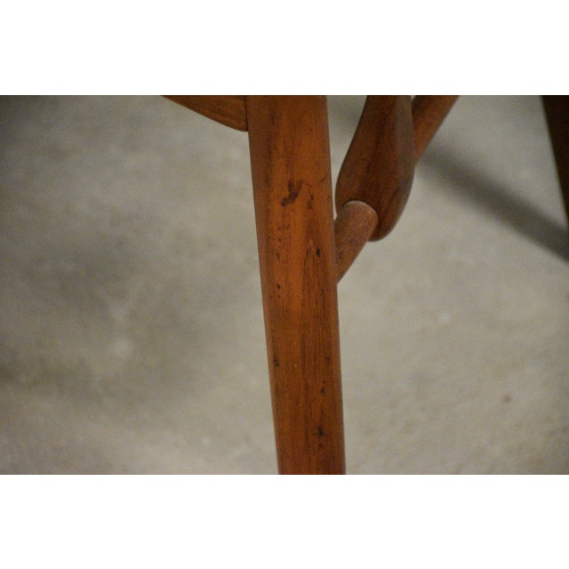 1960s Danish Modern Teak Eva Dining Chairs by Koefoeds Hornslet - Set of 8 For Sale - Image 9 of 12