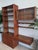 Mid Century Danish Style Floating Wall Display Unit Ladderax Style Teak Vintage 1960's This is a superb Mid Century Danish...