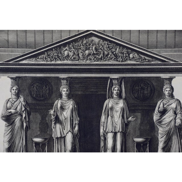 18th Century Piranesi Etching of Ancient Roman Architectural Objects, "A Sua Eccellenza", 1778 For Sale - Image 5 of 11