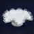 American Vintage Fenton Silver Crest Milk Glass Ruffled Dish Bowl For Sale - Image 3 of 6
