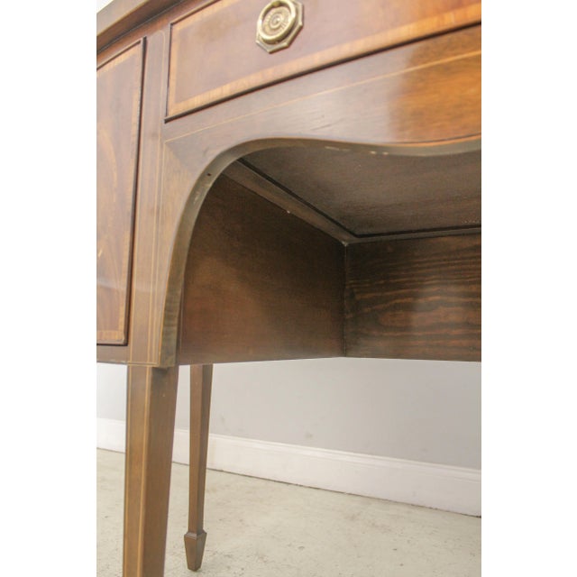 Brown Kittinger D1923 Federal Style Inlaid Mahogany Sideboard For Sale - Image 8 of 13