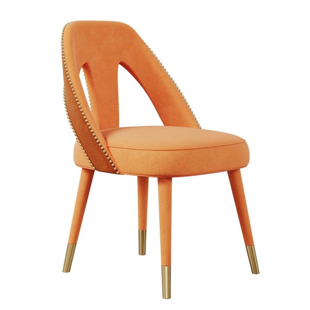 Gray Caron Dining Chairs by Ottiu, Set of 6 For Sale - Image 8 of 17