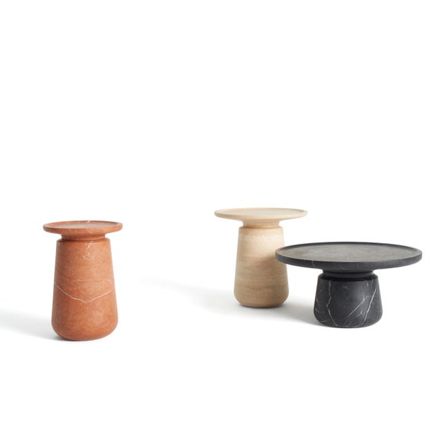 Small Marble Altana Side Table by Ivan Colominas For Sale - Image 6 of 8