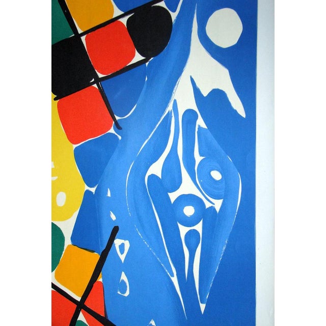 Ernst Wilhelm Nay, Composition, 1966, Original Lithograph For Sale - Image 10 of 14