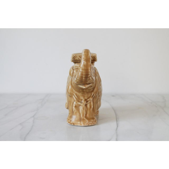 Vintage Elephant Garden Stool Figure For Sale - Image 4 of 9