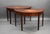 For sale is a pair of good George III mahogany inlaid console tables, having oval marquetry inlays to the centre, raised...