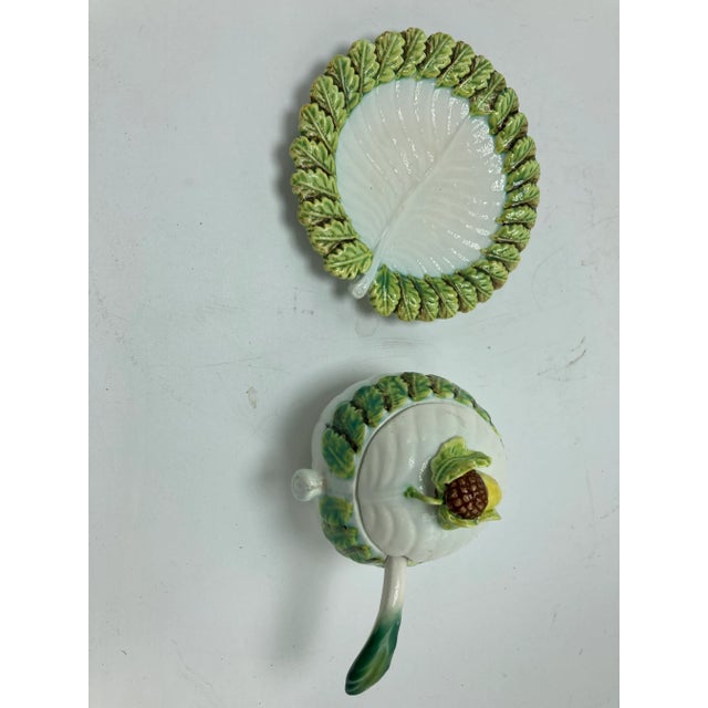 Italian Ceramic Sauce Tureen For Sale - Image 11 of 13