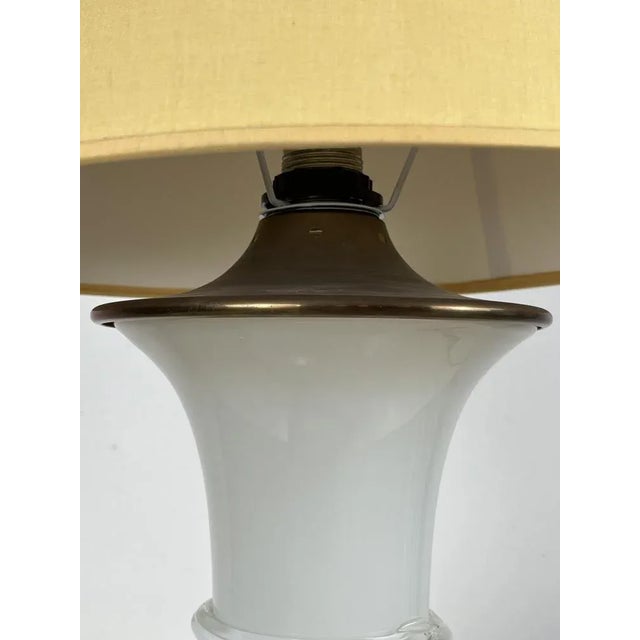 Murano and Otto Glass Table Lamp by F. Fabbian, Italy, 1970s For Sale - Image 10 of 12