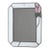 Vintage Stained Glass Rose Picture Frame For Sale