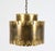 Mid-Century Modern 1970s Svend Aage Holm Sorensen Brass Pendant Light For Sale - Image 3 of 10