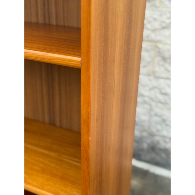 Pair of Tall Mid-Century Modern Scandinavian Bookcases, 83.5" Tall For Sale - Image 11 of 12
