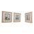 Set of 3 Vintage Wood Frames For Sale