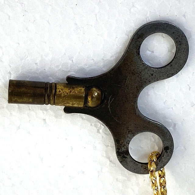 French Samuel Marti Champleve Enamel Gilt Bronze Mantel Clock For Sale - Image 11 of 11