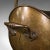 1880s Antique Victorian English Brass Helmet Scuttle For Sale - Image 9 of 11