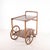 Wooden Serving Cart in Oak, 1970s For Sale - Image 12 of 15