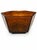 Beautiful vintage amber glass bowl featuring the iconic repeating “Kingfisher” motif attributed to Sherdley Glass of...