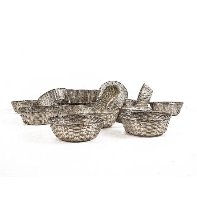 Vintage Silver-Plated Bread Crook For Sale - Image 15 of 18