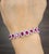 Modern 12.02 Ct Natural Ruby & Diamond Bracelet For Sale - Image 3 of 10