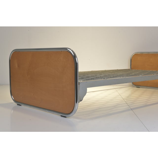 Steel Tube Bed by Alfred Roth for Embru, Switzerland, 1927 For Sale - Image 10 of 17